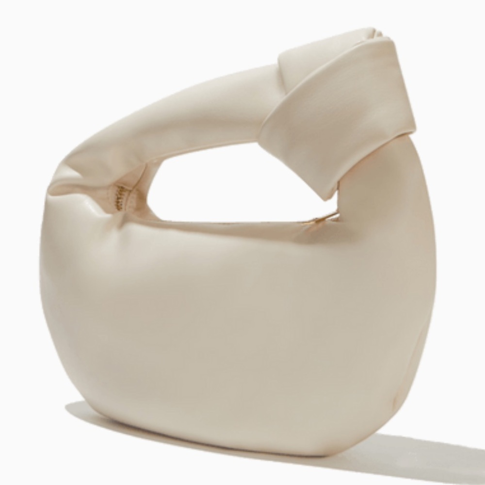 MELIE BIANCO Alexandra Top Handle Bag in Cream